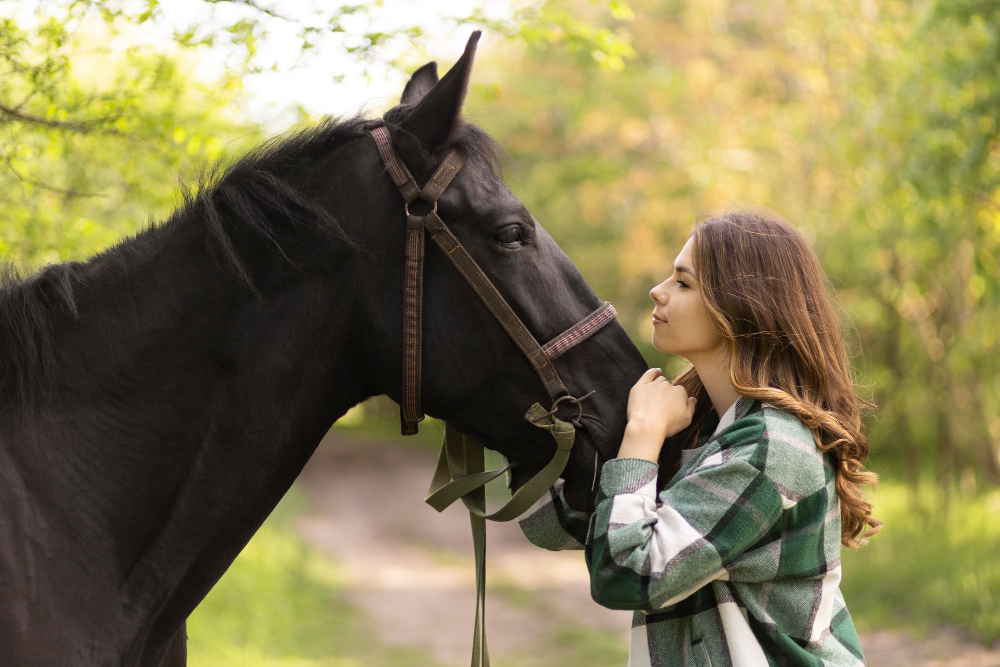 En lien avec la nature, notre féminin et les chevaux