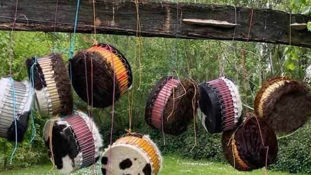 Cérémonie de fabrication de votre tambour sacré